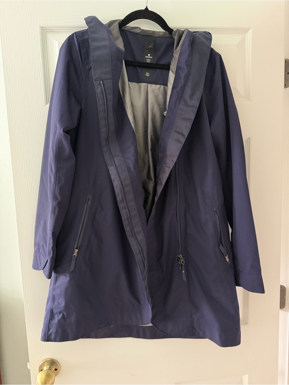 Lululemon Savasana Waterproof Jacket II Deep Inkwell Blue